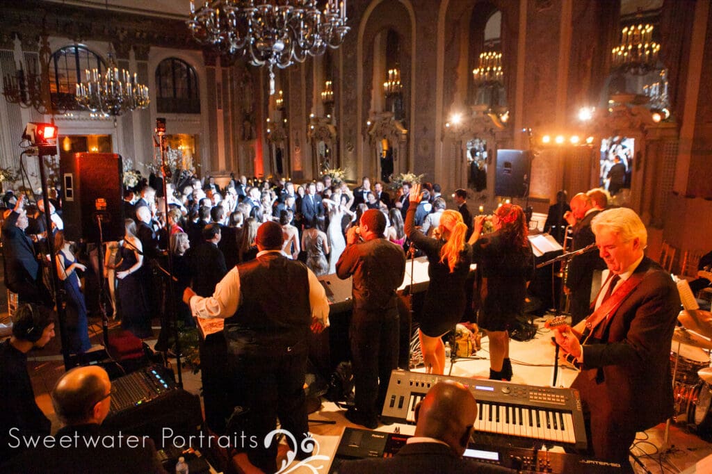 Jack Faulkner Orchestra live band performing on stage